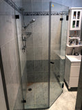 Frameless diamond 10mm toughened