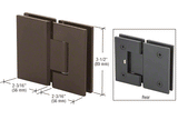 Frameless Hinges Geneva 180 Degree Glass-to-Glass