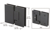 Frameless Hinges Geneva 180 Degree Glass-to-Glass