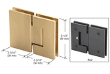 Frameless Hinges Geneva 180 Degree Glass-to-Glass