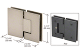 Frameless Hinges Geneva 180 Degree Glass-to-Glass