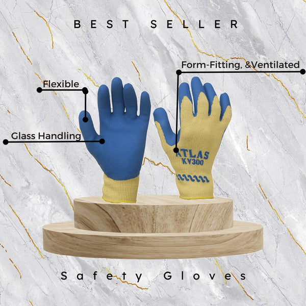 Atlas Cut Resistant Gloves: Your Ultimate Protection in Glass Fabricat –  SHOWERLAND